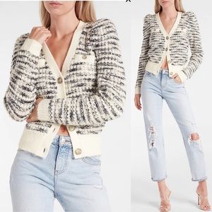 Express Dpace Dye Button Up Cardigan Size XS